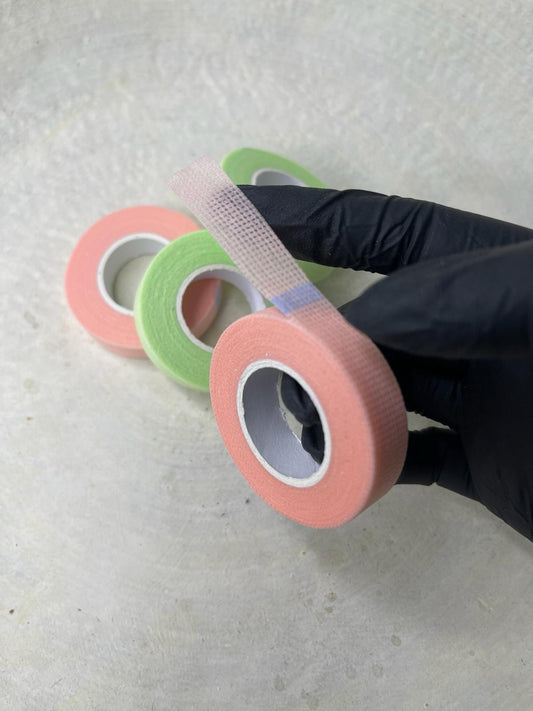 4 Eyelash Tape Adhesive Fabric Lash Tapes for Eyelash Extension Supply Breathable Micropore Fabric Medical Tape Under Eye