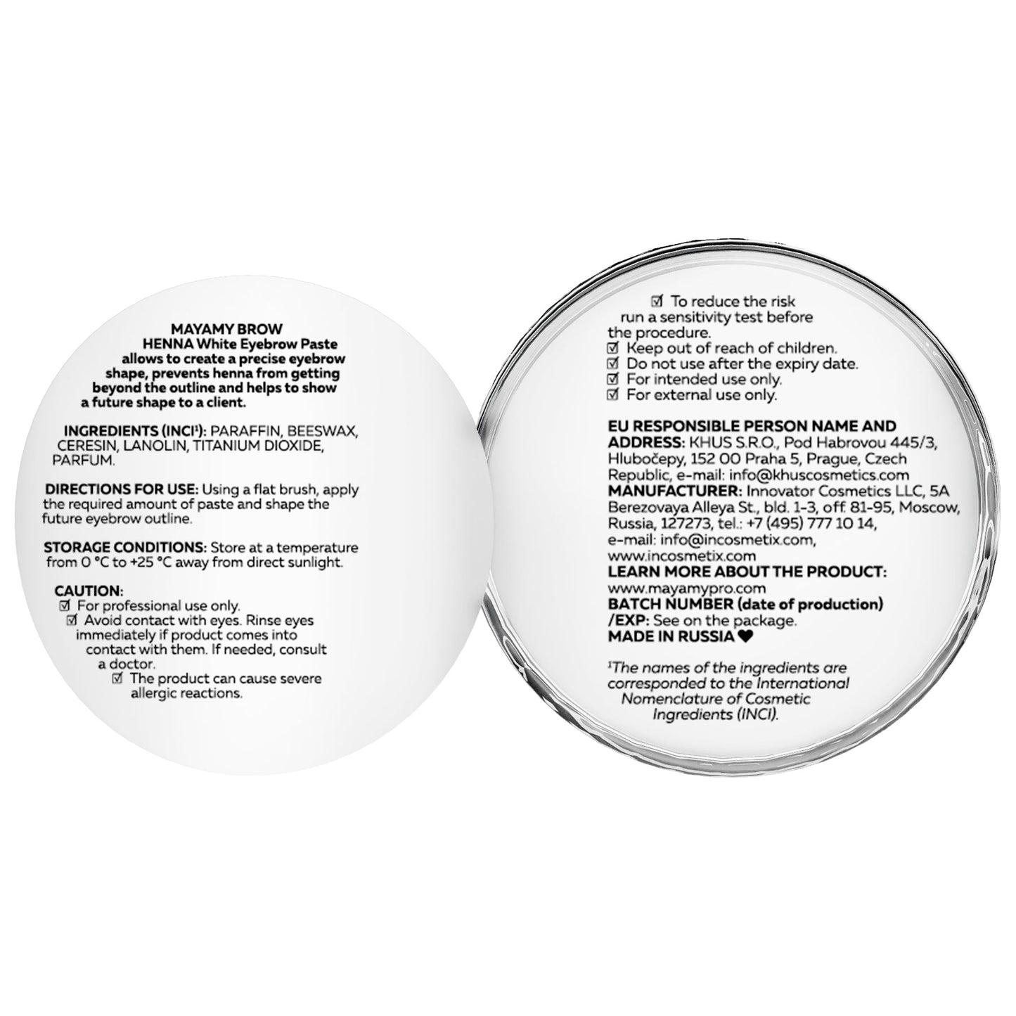 Mayamy White Brow Paste